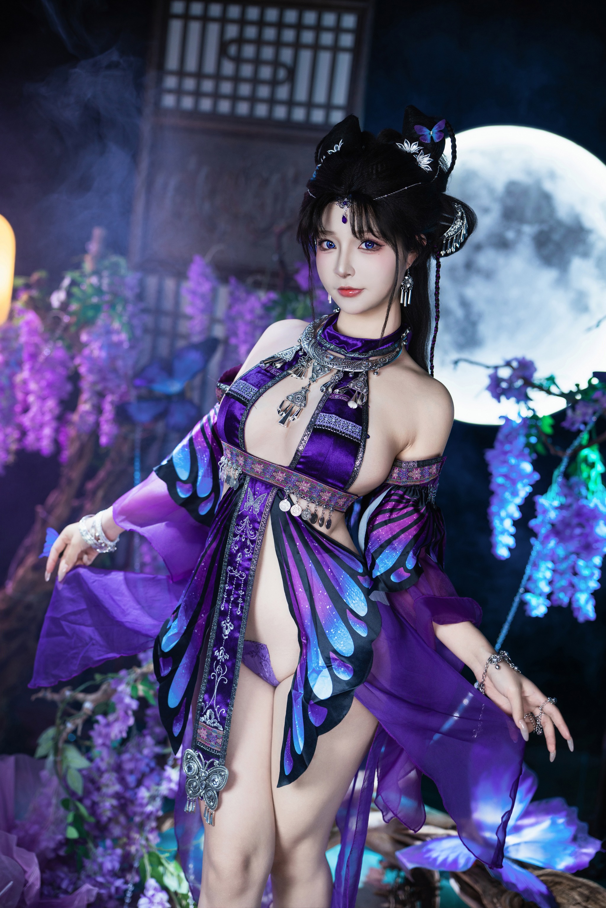 图片[1]-yuuhui玉汇 – NO.138 (Kokuhui) 幻蝶 [128P]-XikXak
